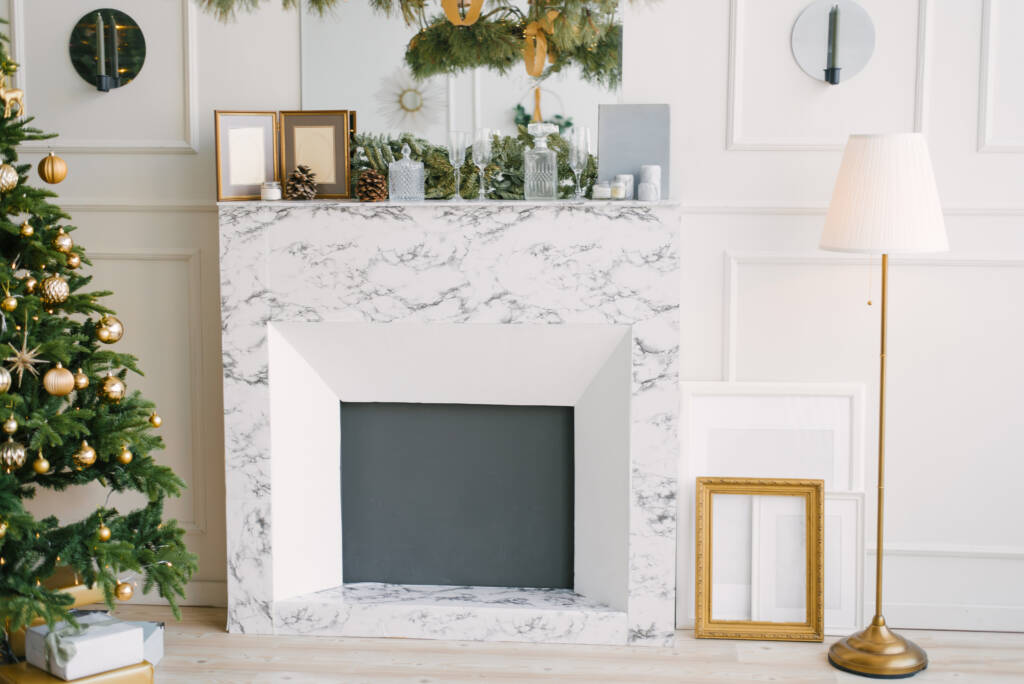 custom stone fireplaces