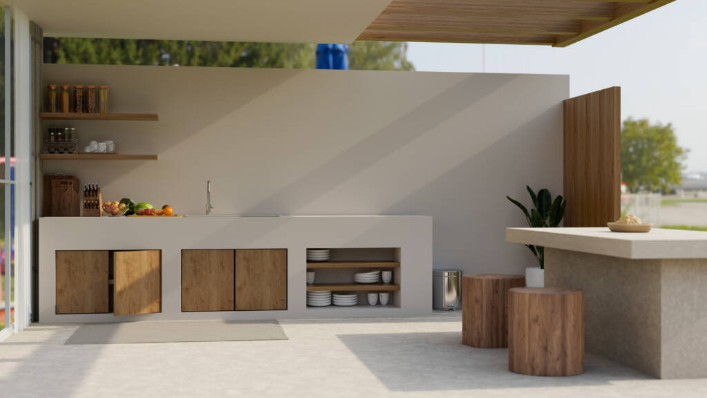 outdoor kitchens & patios