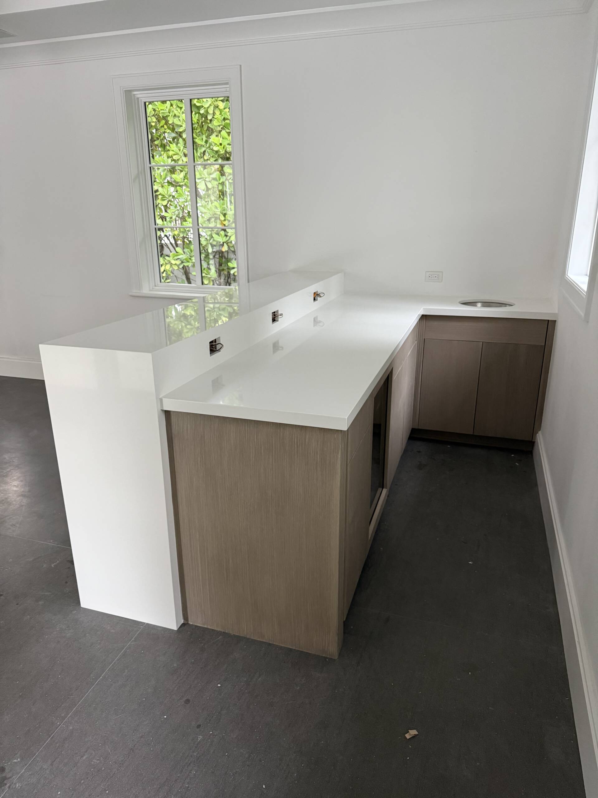 Modern Prep Area & Utility Space