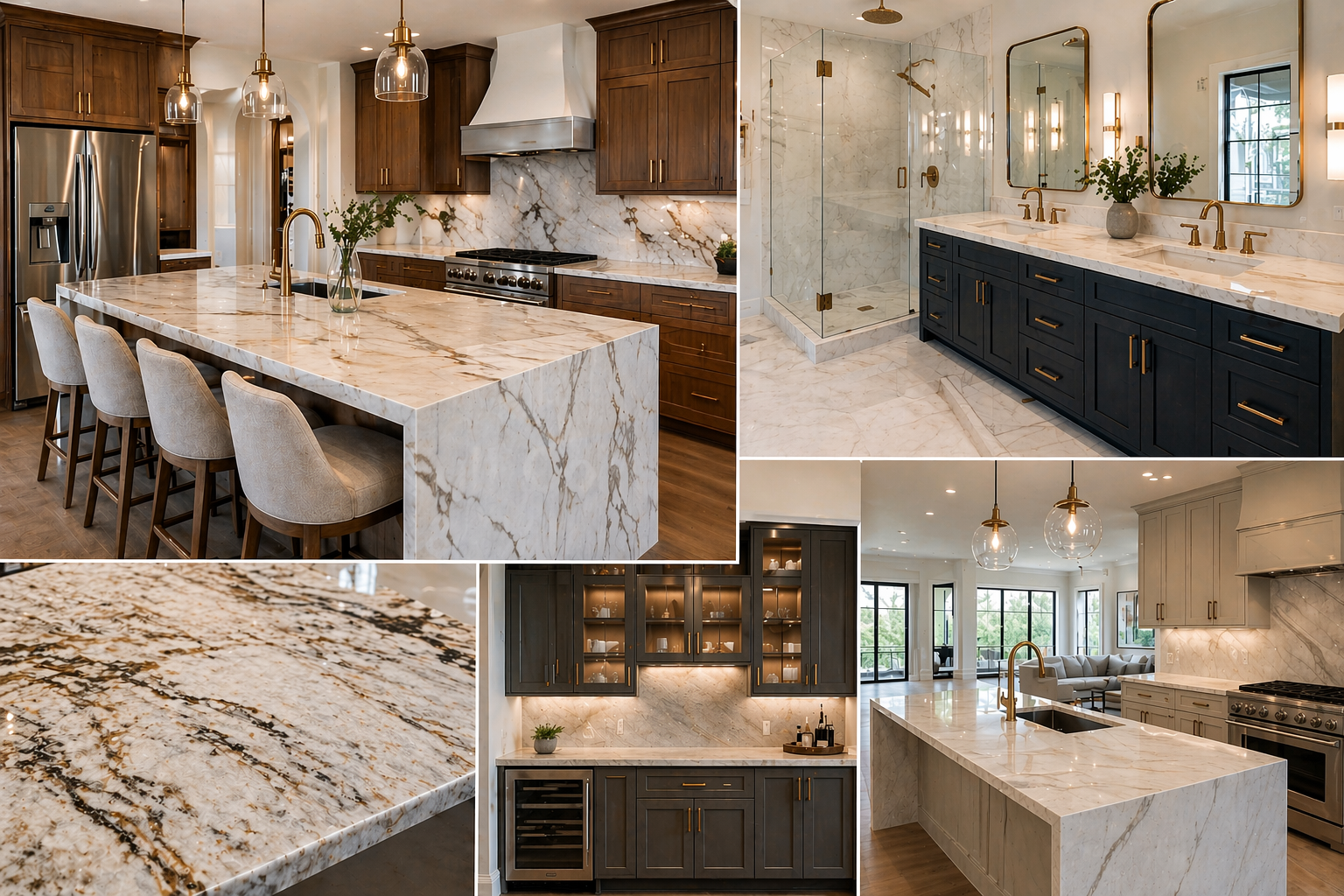 Full Construction, Kitchen & Bathroom Remodeling, Stone Countertops and Custom Cabinets Rubimar Construction