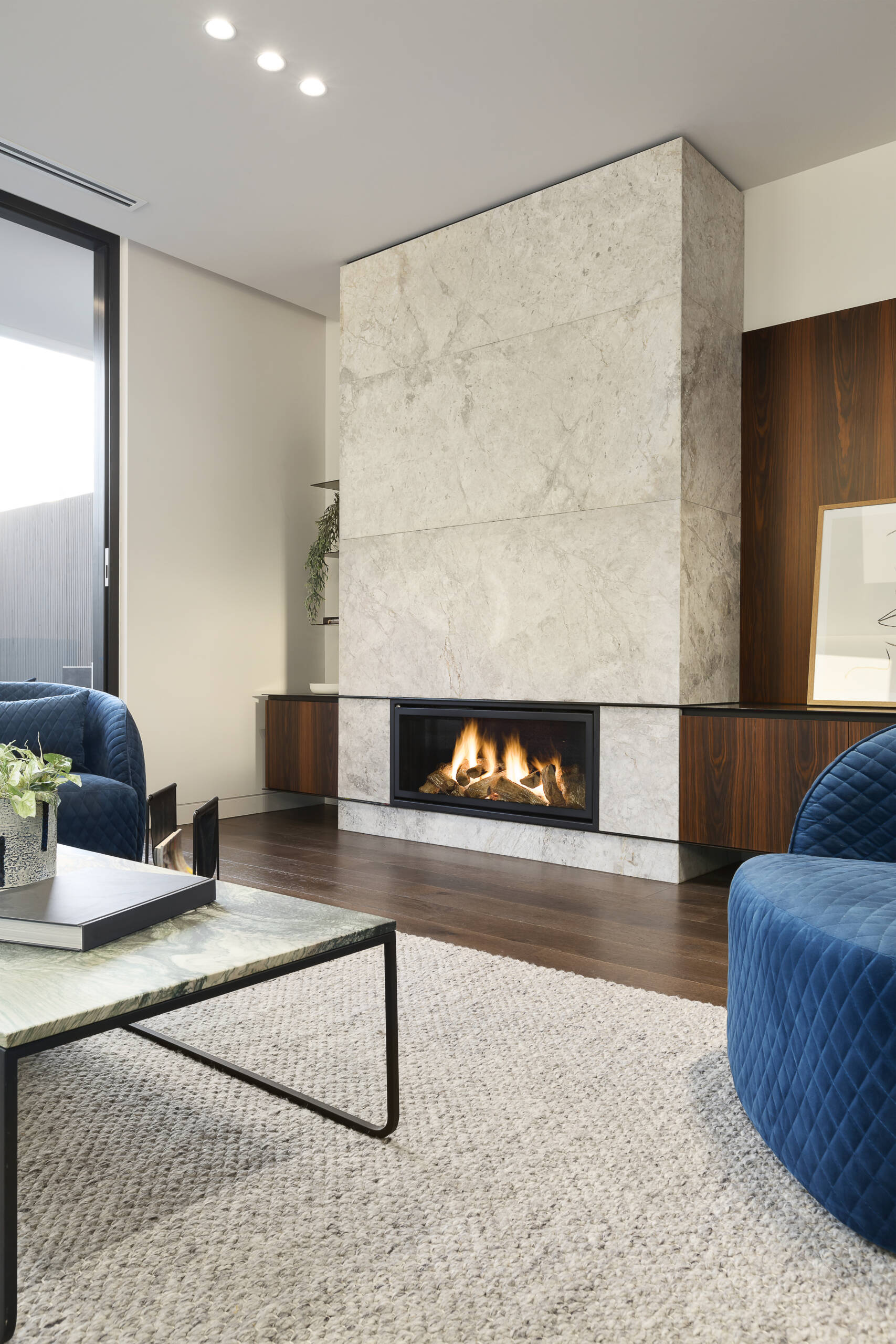 Custom Stone Fireplaces